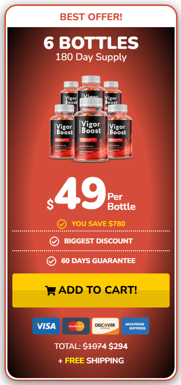 vigor boost 6 bottles price